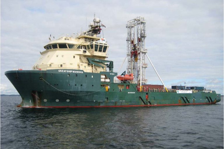 MV Great Manisha GMTR120 on IODP project