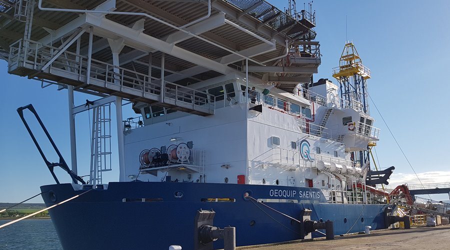 Geoquip Saentis docked