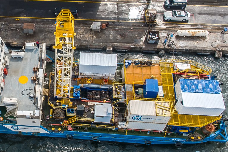 Geoquip Marine | Geotechnical Drilling Rig GMR300 Drill rigs for deep water