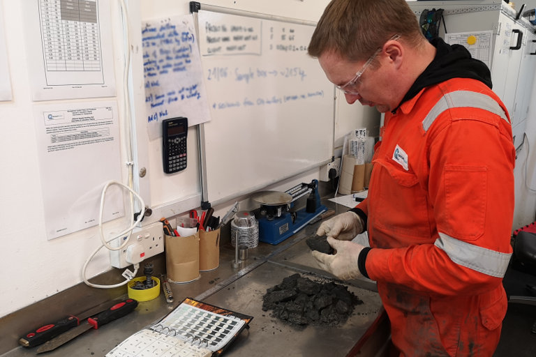 Geoquip Marine Offshore Lab Soil Sample Analysis Geoquip Marine Offshore Lab Soil Sample Analysis