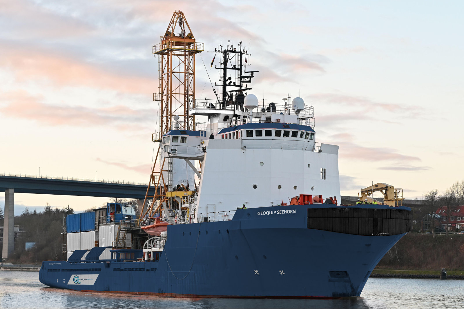 Geoquip Marine | Geoquip Marine takes delivery of the Geoquip Seehorn to add another vessel to its fleet.