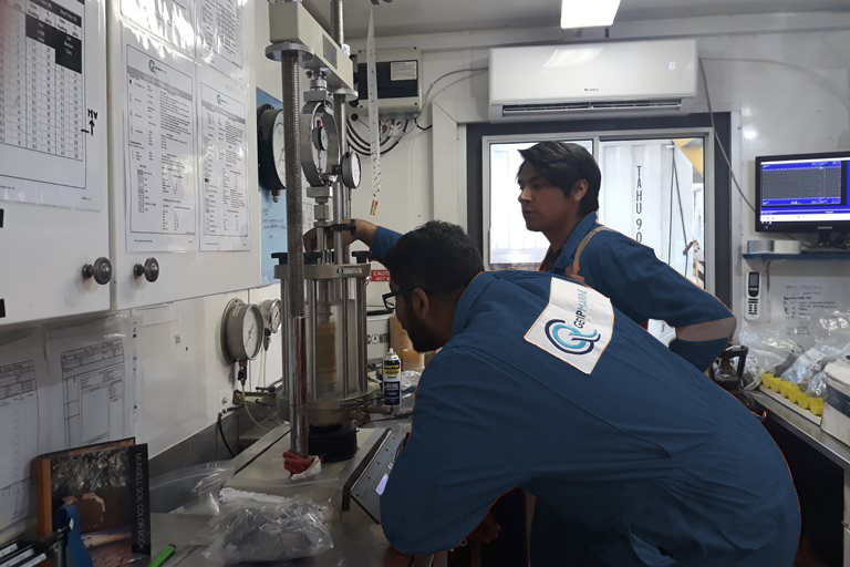 Geoquip Marine | Offshore Geotechnical Site Investigations Offshore Laboratory Real-time Engineering