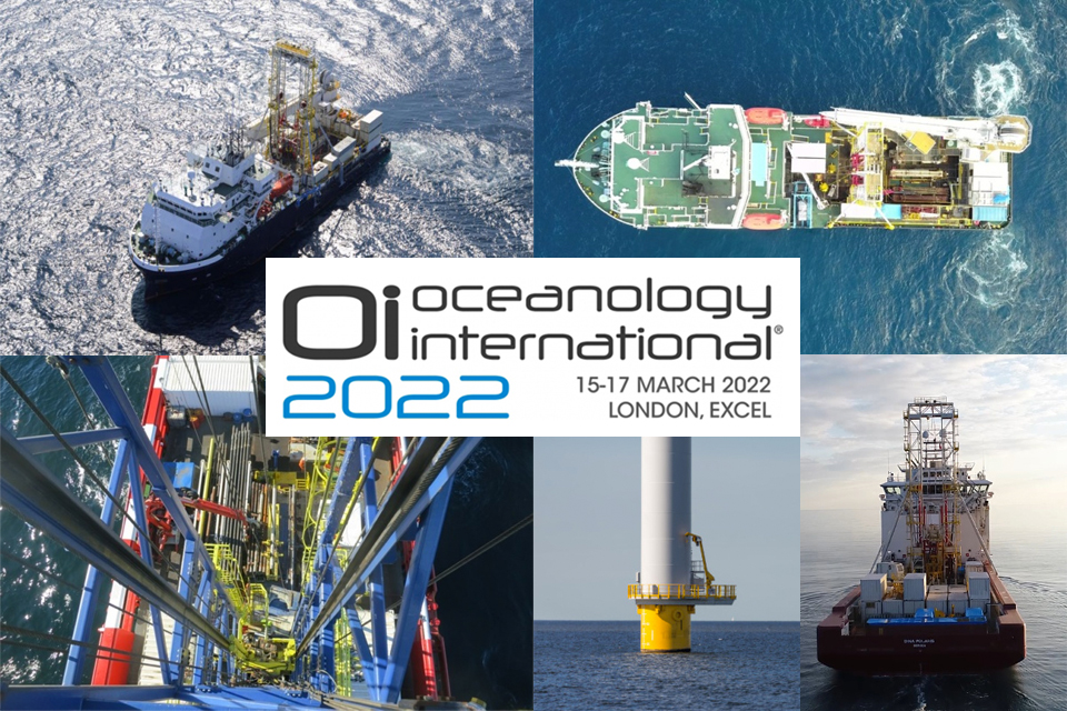 Come and visit our offshore geotechnical experts at Oceanology International 2022
