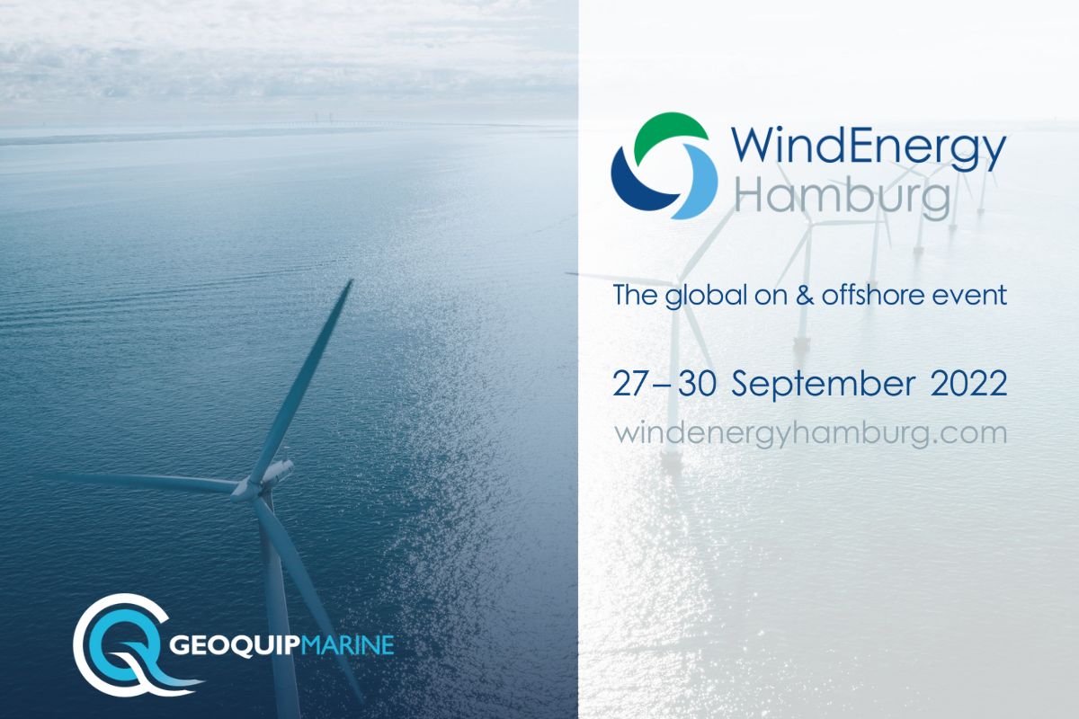 Geoquip Marine exhibiting at WindEnergy Hamburg from 27 – 30 September 2022