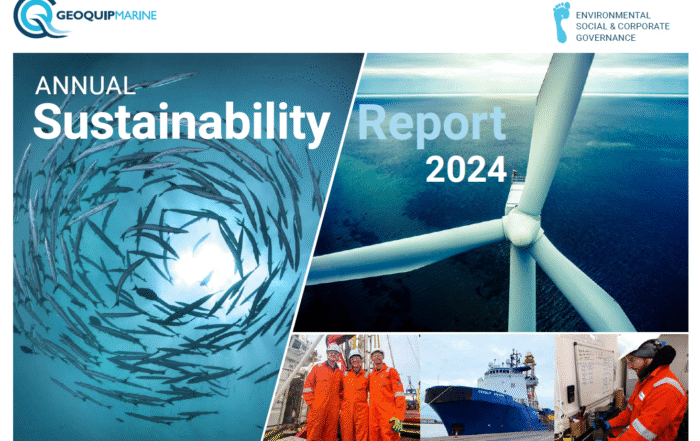 Geoquip Marine|Geoquip Marine publishes 2024 Annual Sustainability Report