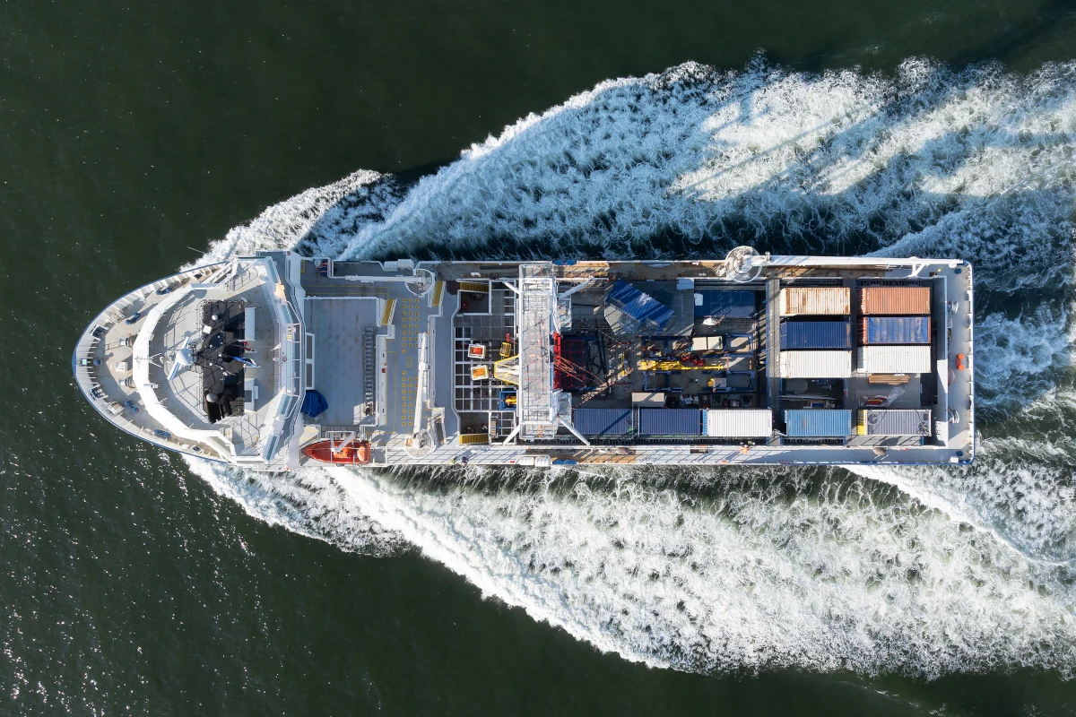 Geoquip Silvretta with GMTR150 drill rig top aerial view